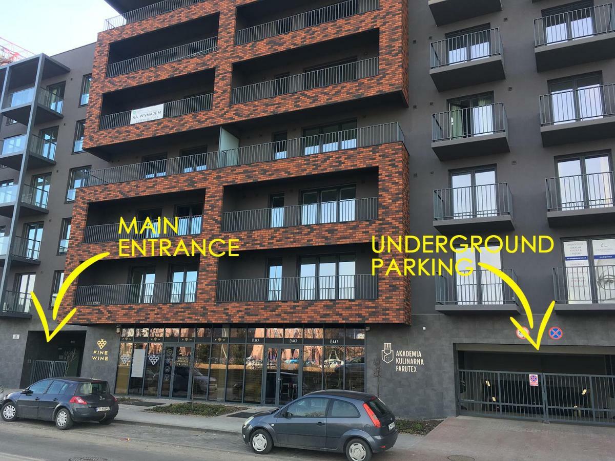 Navyblue Apartment Cracow Free Parking Tv Cracovia Esterno foto